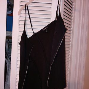 Medium zip front Express shirt